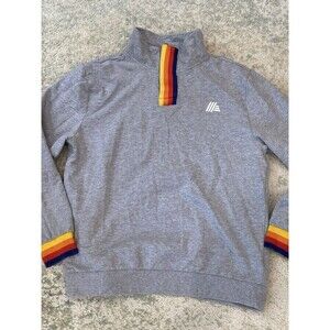 Aldi Gear Women’s Capsule Collection 1/4 Zip Size L Pullover Large Retro Track